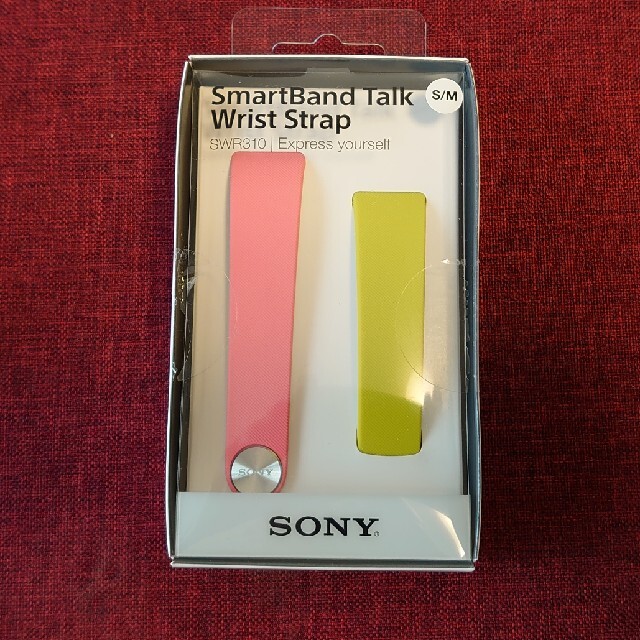 SONY(ソニー)のSONY SmartBand Talk(SWR30) 及び リストストラップ スマホ/家電/カメラのスマホアクセサリー(その他)の商品写真