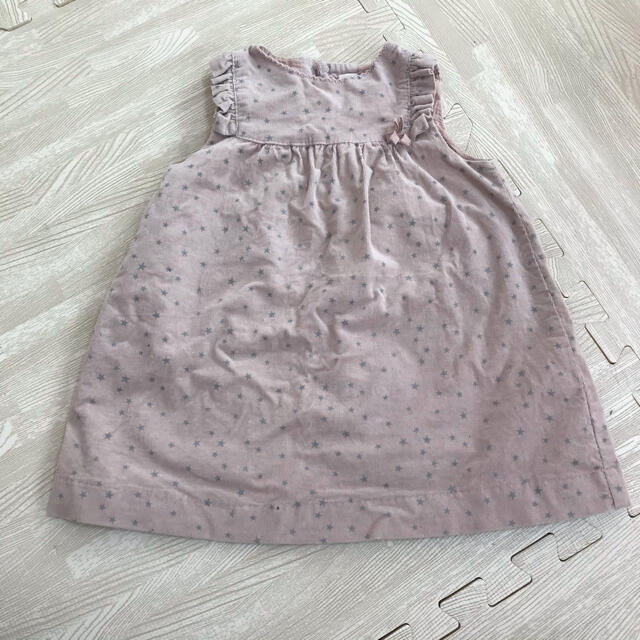 ZARA KIDS(ザラキッズ)のZARAベビー　コーデュロイワンピース キッズ/ベビー/マタニティのベビー服(~85cm)(ワンピース)の商品写真