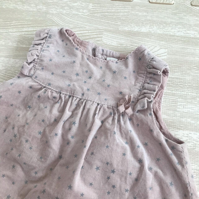 ZARA KIDS(ザラキッズ)のZARAベビー　コーデュロイワンピース キッズ/ベビー/マタニティのベビー服(~85cm)(ワンピース)の商品写真