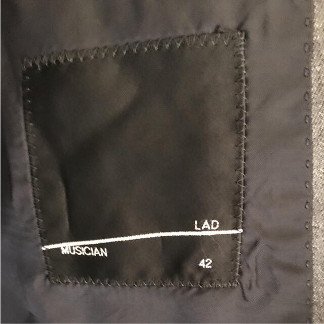 LAD MUSICIAN(ラッドミュージシャン)のLAD MUSICIAN SUPER 130s GABARDINE 1B JKT メンズのジャケット/アウター(テーラードジャケット)の商品写真