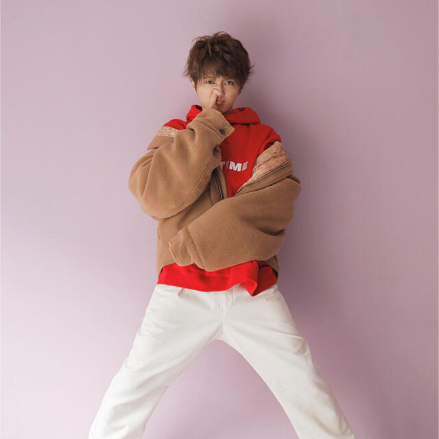 Nissy 西島隆弘 Naptime ナップタイム アウター 袖ボアジャケット