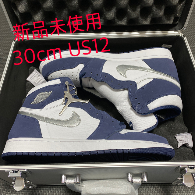 JORDAN1 MIDNIGHT NAVY ケース付き30cm DUNK