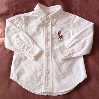 ポロラルフローレン(POLO RALPH LAUREN)のラルフローレン RALPH LAURENビックポニー ボタン シャツ 80(シャツ/カットソー)