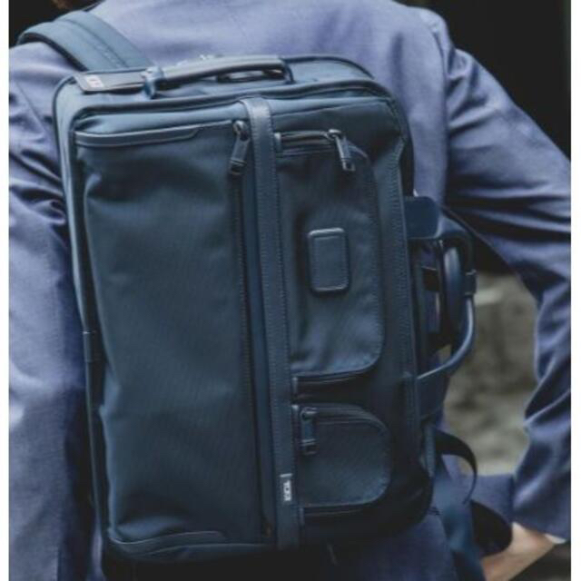 TUMI ×　SHIPS　ALPHA 3 3WAY ブリーフ メンズのバッグ(ビジネスバッグ)の商品写真