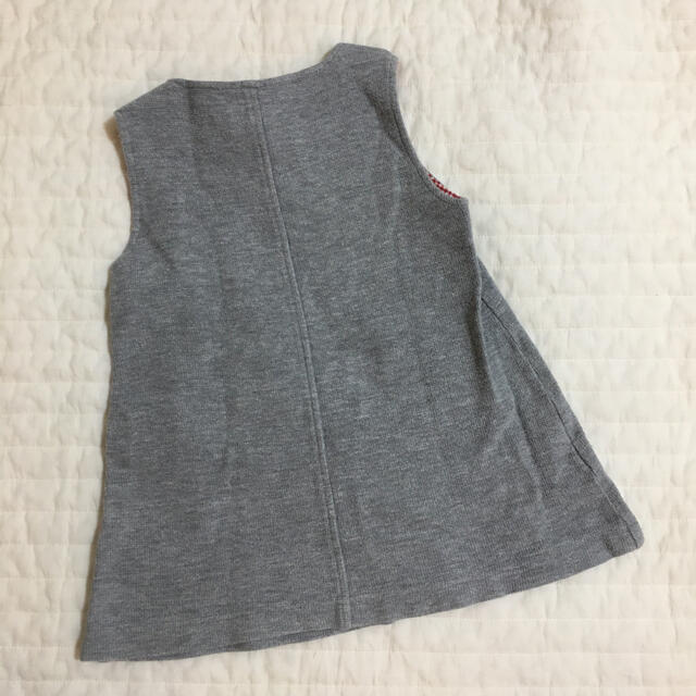 familiar(ファミリア)のファミリア　ジャンパースカート　80 キッズ/ベビー/マタニティのベビー服(~85cm)(ワンピース)の商品写真