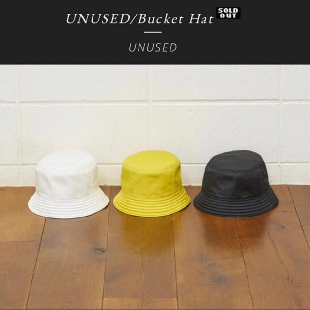 UNUSED(アンユーズド)のUNUSED バケットハット BAKET HAT メンズの帽子(ハット)の商品写真