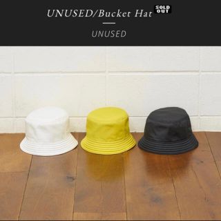 アンユーズド(UNUSED)のUNUSED バケットハット BAKET HAT(ハット)