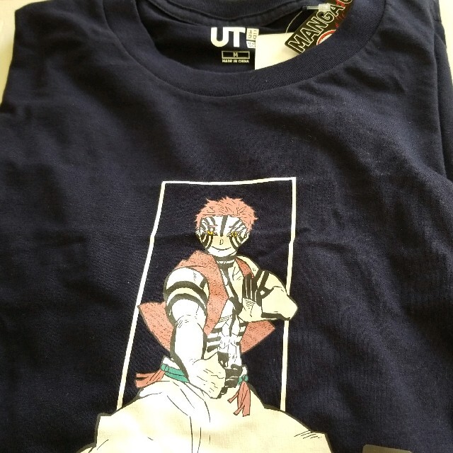 鬼滅の刃　猗窩座 あかざ　ユニクロ Tシャツ UT　M