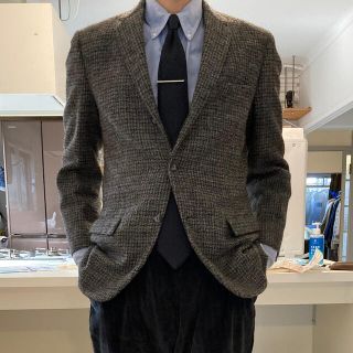 ハリスツイード(Harris Tweed)の祖父から譲り受けたかのようなハリスツイードのUSAビンテージアイテム(テーラードジャケット)