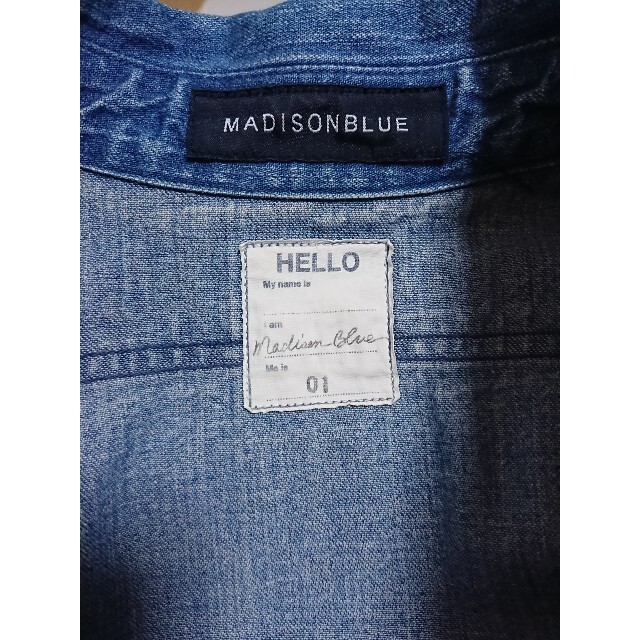 MADISONBLUE - マディソンブルー ハンプトン デニムシャツの通販 MADISONBLUE - マディソンブルー ハンプトン デニムシャツの通販