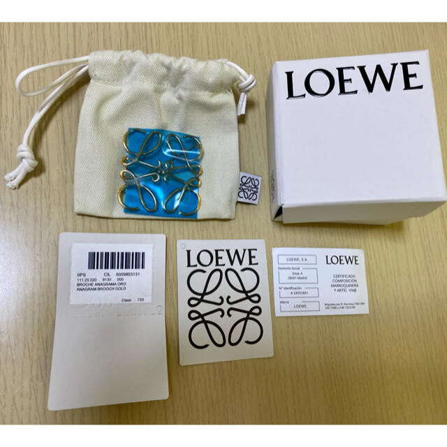 新品未使用★正規品★LOEWE ロエベ ブローチ