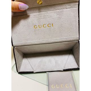 グッチ(Gucci)のGUCCI サングラスケース＋クロス(サングラス/メガネ)