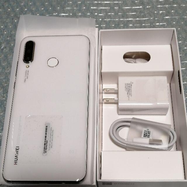 ANDROID(アンドロイド)の新品　HUAWEI P30 lite  国内版SIMフリー ワイモバ版 スマホ/家電/カメラのスマートフォン/携帯電話(スマートフォン本体)の商品写真