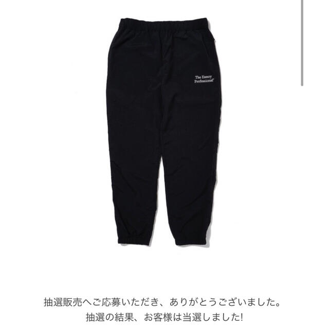 1LDK SELECT(ワンエルディーケーセレクト)のThe Ennoy Professional NYLON PANTS 黒 L メンズのパンツ(その他)の商品写真