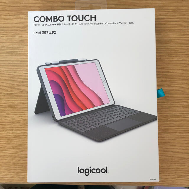 スマホ/家電/カメラLogicool combo touchキーボード　iPad7世代