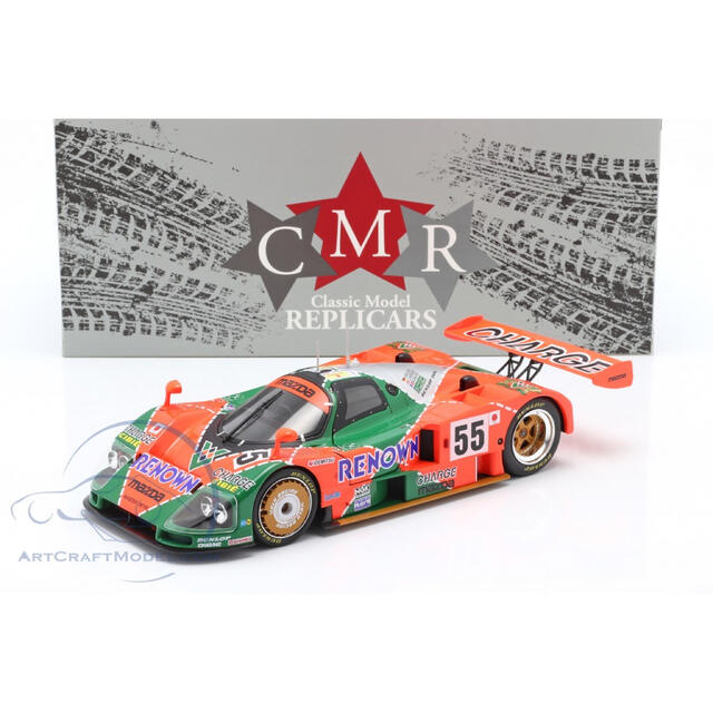 マツダ787B#55 ルマン24h 1991ワイドラーハーバートガショー1:18118年