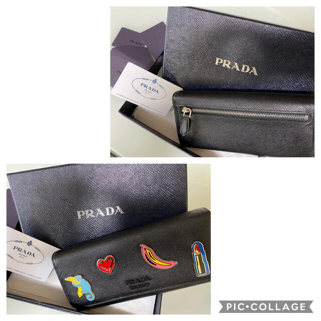 PRADA(プラダ)のPRADA プラダ 長財布 サフィアーノ 2019年4月 購入 レディースのファッション小物(財布)の商品写真