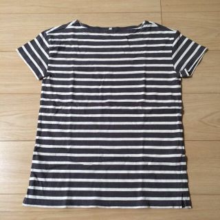 ムジルシリョウヒン(MUJI (無印良品))の無印 ボーダーTシャツ(Tシャツ(半袖/袖なし))