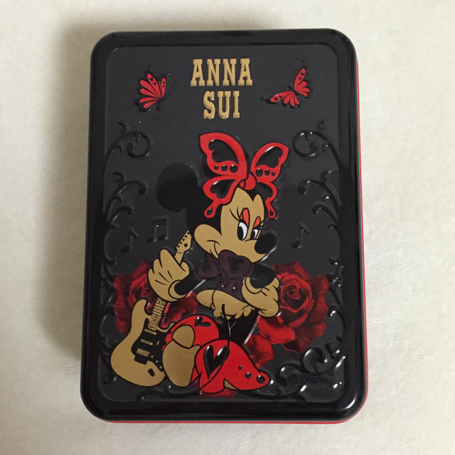 ANNA SUI(アナスイ)の【レア限定】アナスイ×ミニー♡缶 ケース インテリア/住まい/日用品のインテリア小物(小物入れ)の商品写真