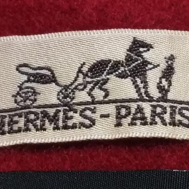Hermes(エルメス)のエルメス マフラー美品  レッド カシミヤ レディースのファッション小物(マフラー/ショール)の商品写真