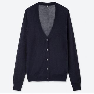 ユニクロ(UNIQLO)のUNIQLO ライトVネックカーディガン　woman(カーディガン)