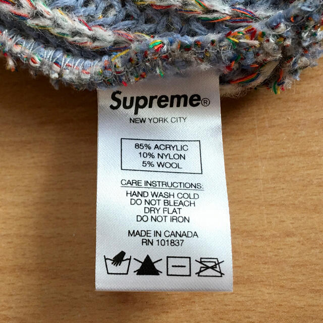Supreme(シュプリーム)のSupreme Rainbow Knit Loose Gauge Beanie メンズの帽子(ニット帽/ビーニー)の商品写真