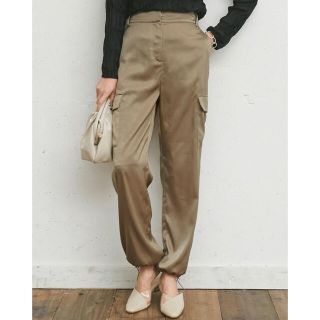 ザラ(ZARA)の最終価格！美品★完売商品　Re:EDIT サテンカーゴパンツ(カジュアルパンツ)