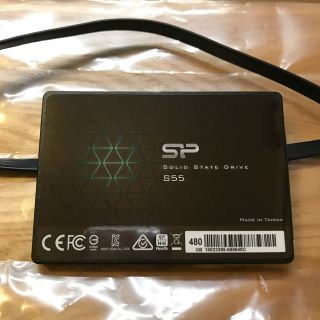 【中古パーツ】シリコンパワー SSD 480GB(PCパーツ)