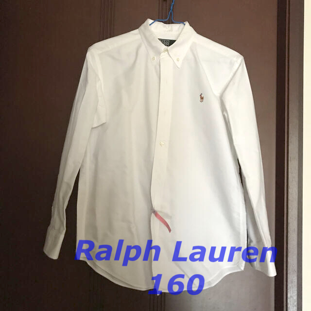 POLO RALPH LAUREN(ポロラルフローレン)のラルフローレン　160  白シャツ キッズ/ベビー/マタニティのキッズ服男の子用(90cm~)(ドレス/フォーマル)の商品写真