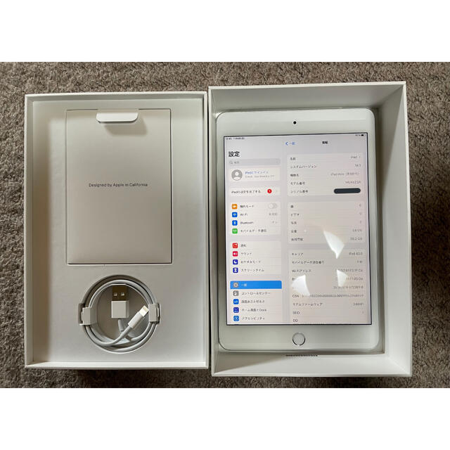 iPad mini5 64GB cellular 品