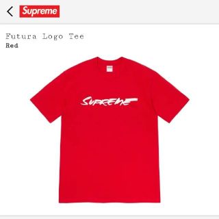 シュプリーム(Supreme)のSupreme Futura Logo Tee 赤 M(Tシャツ/カットソー(半袖/袖なし))