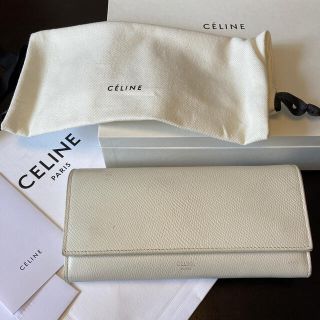 セリーヌ(celine)のセール❣️セリーヌ  長財布　白(財布)