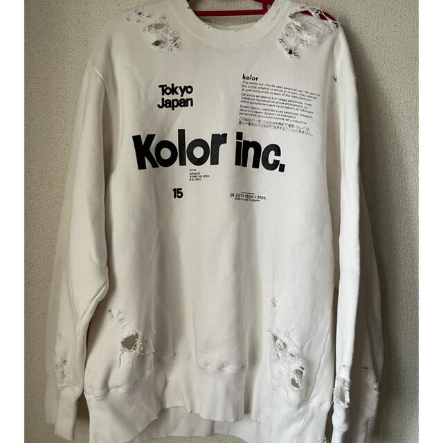 kolor スウェット　1