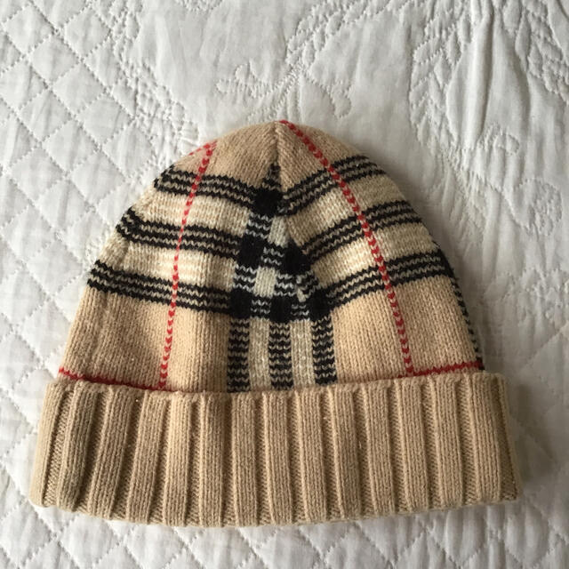 BURBERRY(バーバリー)の☆Burberry GOLF【バーバリー】ノバチェックニット帽　レディース スポーツ/アウトドアのゴルフ(その他)の商品写真