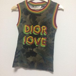 クリスチャンディオール(Christian Dior)のsite様専用  新品タグ付きDIorタンクトップ(タンクトップ)