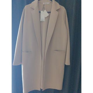 マウジー(moussy)の新品未使用★moussy　ガウンコート　ベージュ(ガウンコート)