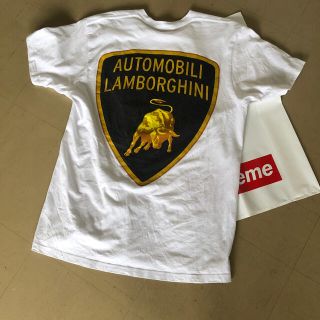 シュプリーム(Supreme)のsupreme/lamborghini tee Lサイズ(Tシャツ/カットソー(半袖/袖なし))