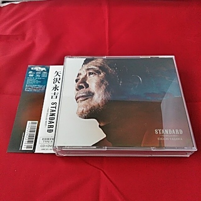 矢沢永吉CD/STANDARDTHE BALLAD BEST初回限定盤A-DVD