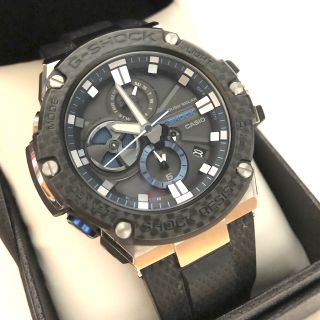 ジーショック(G-SHOCK)のG-SHOCK Gショック　カーボンベゼル ソーラー腕時計 ブラック(腕時計(アナログ))