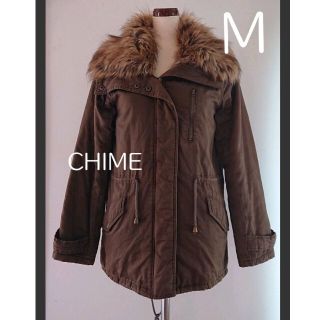 CHIME モッズコート カーキ ファーコート(モッズコート)