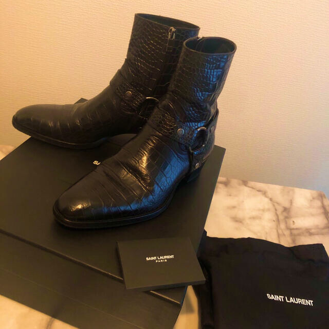 Saint Laurent クロコブーツ 値下げ可！メンズ