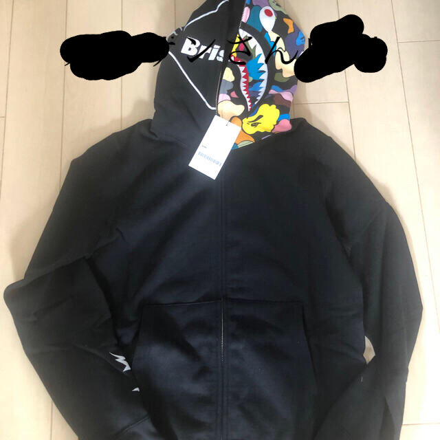 BAPE F.C.R.B SHARK FULL ZIP HOODIE