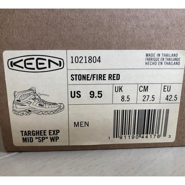 KEEN TARGHEE EXP MID SP WP 27.5cm