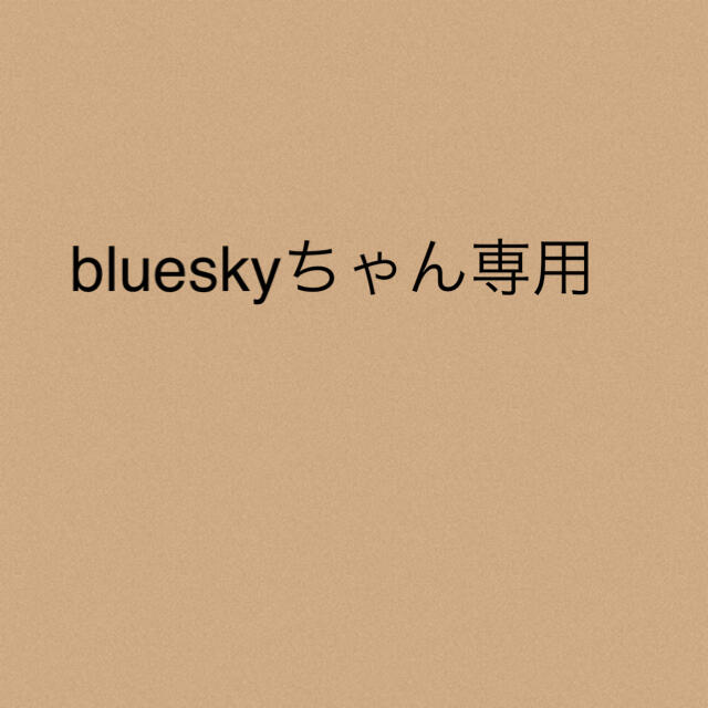 blueskyちゃん専用★2点