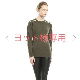 バーニーズニューヨーク(BARNEYS NEW YORK)のBorders At Balcony カシミヤニット(ニット/セーター)