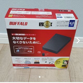 バッファロー(Buffalo)のBUFFALO HD-LD4.0U3-BKA(その他)