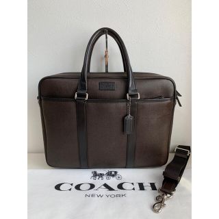 コーチ(COACH)のムー様　専用　格安 コーチ　レザー 2way ビジネス　オシャレ　(ビジネスバッグ)