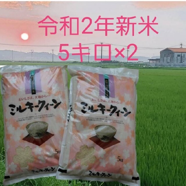 令和2年産ミルキークイーン10キロ精米