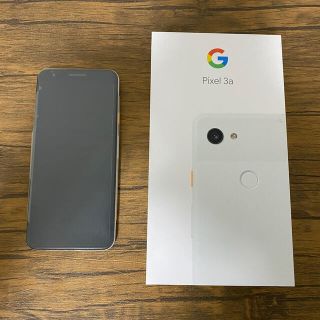 アンドロイド(ANDROID)のpixel3a 64GB (ホワイト)SoftBank SIMロック解除済み(スマートフォン本体)