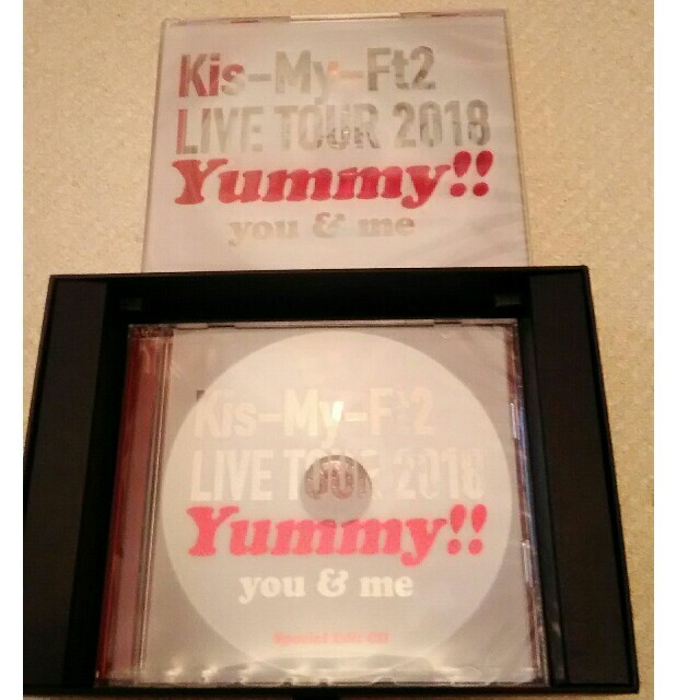 Kis-My-Ft2(キスマイフットツー)のキスマイ Yummy  DVD 銀テ付き エンタメ/ホビーのDVD/ブルーレイ(ミュージック)の商品写真